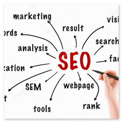 SEO-Tool Symbol für Optimierung