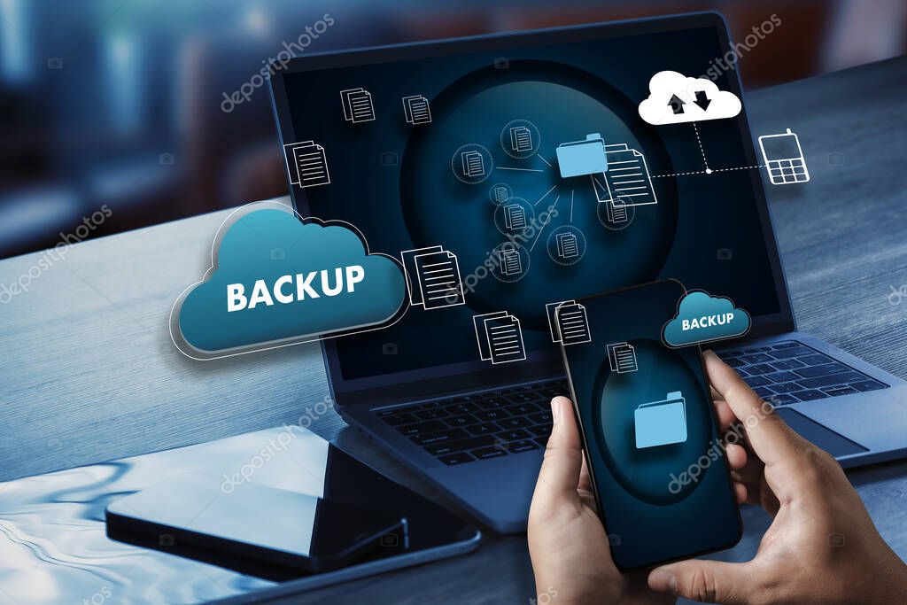Secure website backup and restore