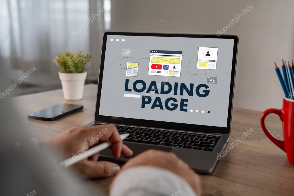 Conversion-focused landing page